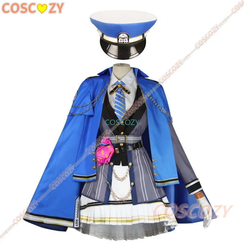 NIKKE-Robe de Marin Imbibée de la Déesse de la VicQuantité, Costume de Cosplay, Uniforme de Marin Bleu Diesel, Tenues de ixd'Halloween pour Femme