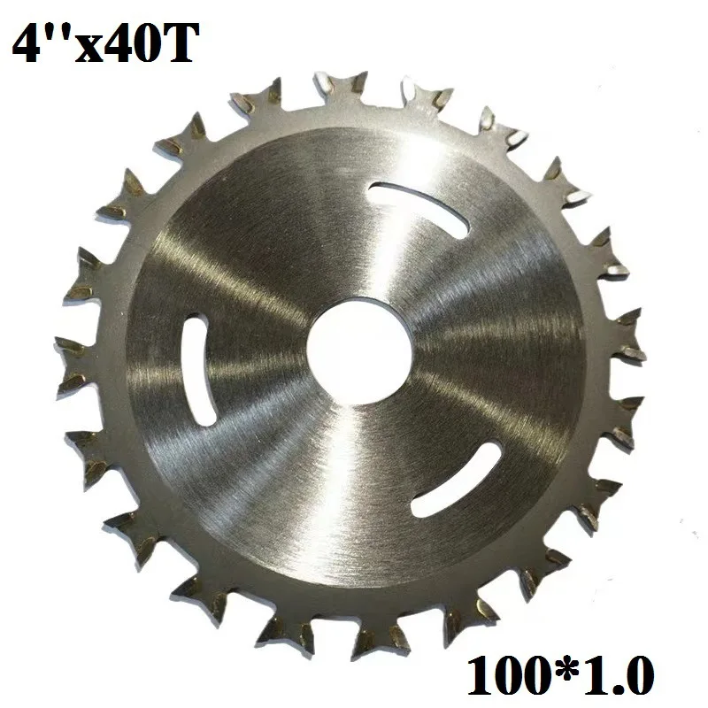 4 Inch 40 Teeth Woodworking Saw Blade For Cross Border Professional Grade Carbide Tipped Wholesale Dual Direction Cutting Wood