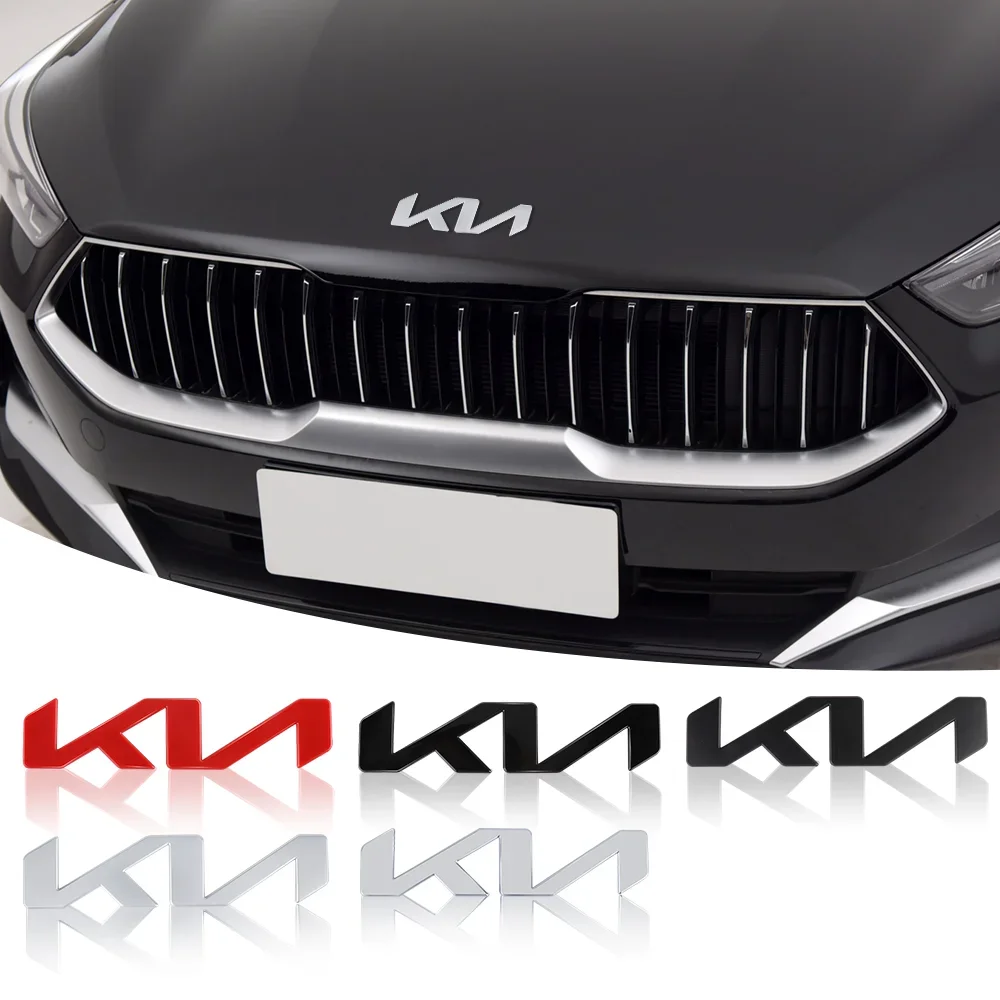 Car Front Hood 3D ABS Emblem Trunk Decoration Logo Stickers For KIA K5 K9 Sorento Ceed Sportage Carnival Stinger Forte Niro view 2