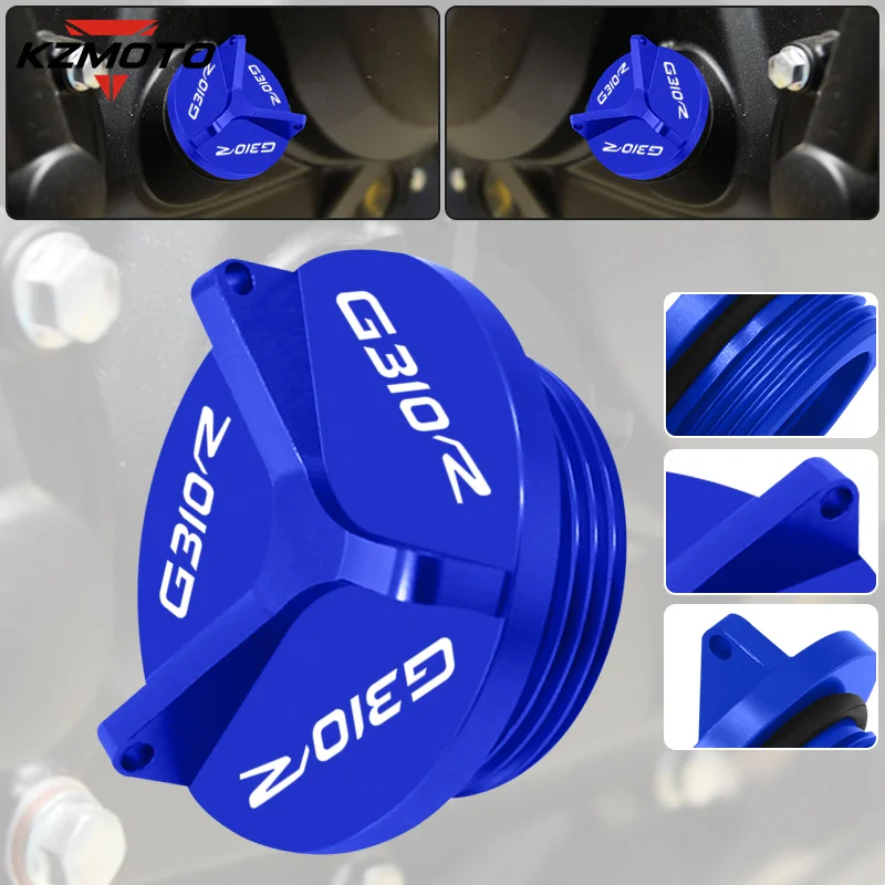 

NEW Oil Filler Cap Screw For G310R G310GS G 310R 310GS g310r g310gs 17-24 Motorcycle Aluminum Engine Oil Drain Plug Cap Cover