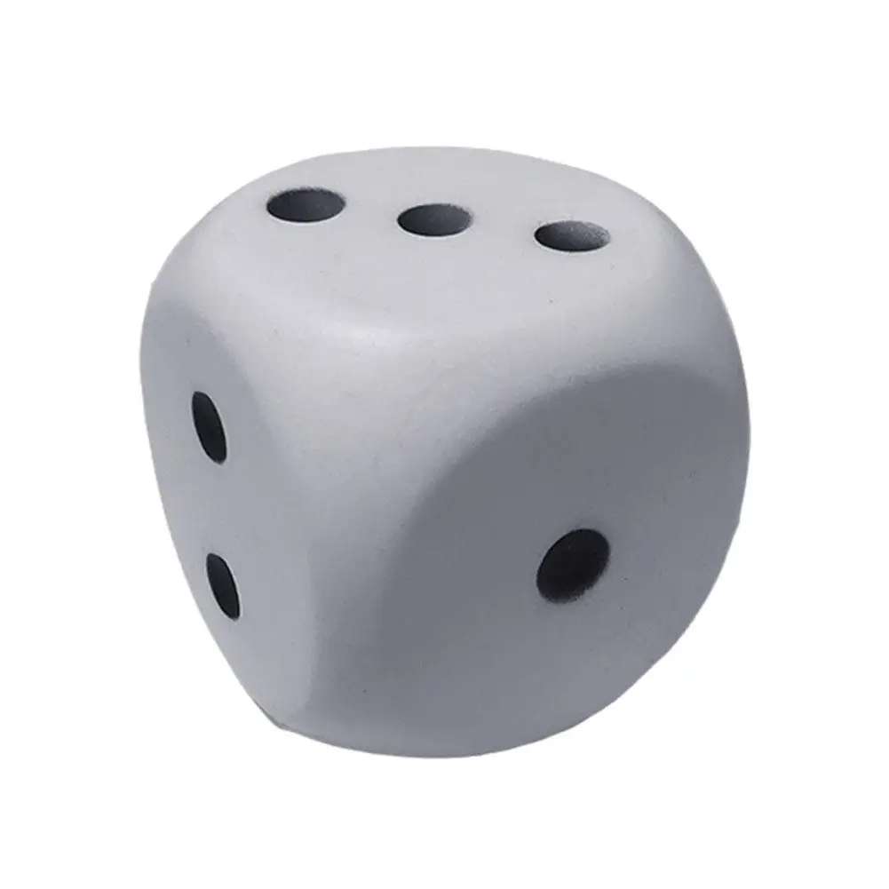 Slow Rebound Squeeze Dices Soft Six Sided Dices Kids Counting Toy Learning Aids For Class Board Game Classroom Math Teachin G4D3