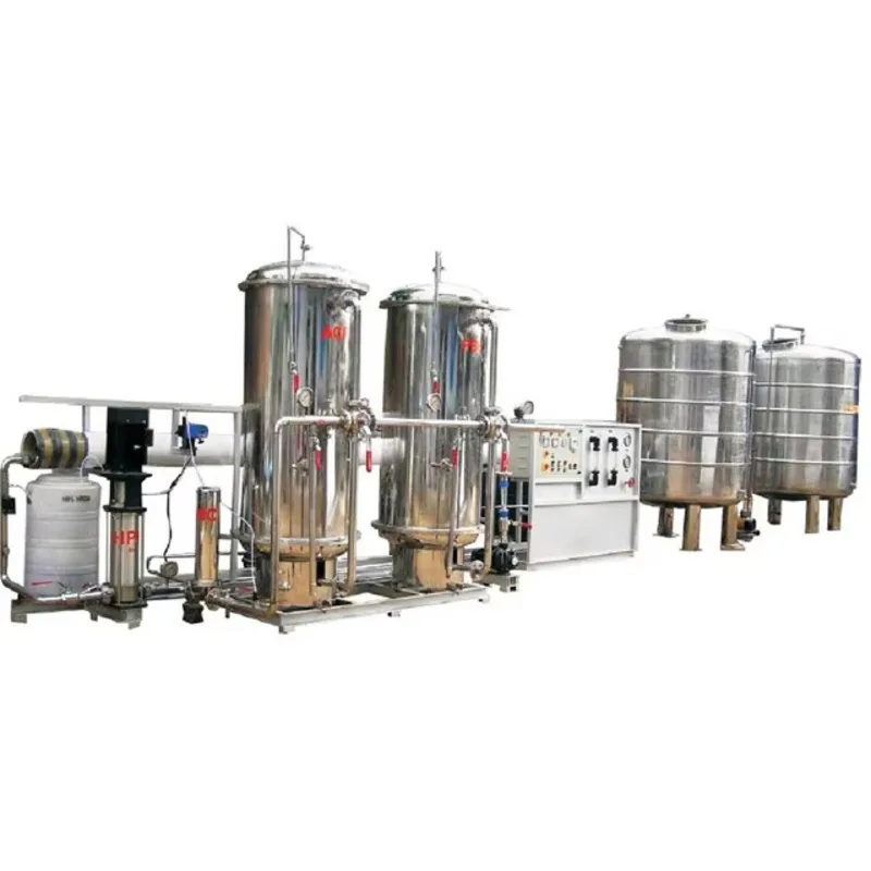 Stainless Steel 2000LPH Reverse Osmosis Water Distillation Equipment Water Purifier For RO System