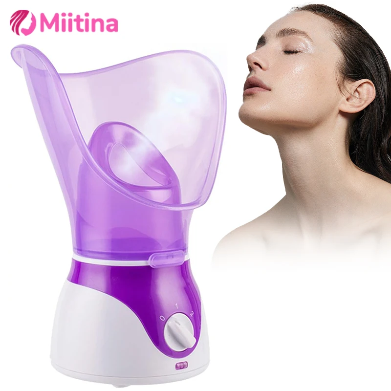 Face Steamer Facial Heating Sprayer Skin Moisturizing Pore Cleaner Facial Hot Fog Steamer Home Care Skin SPA Humidifier Machine