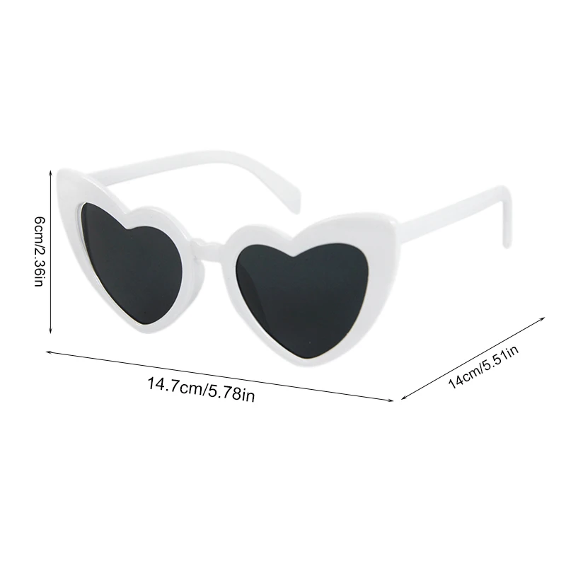 Junggesellinnenabschied Sonnenbrille Hochzeit Brautparty Dekor Junggesellinnenabschied Zubehör Braut zu sein Brautjungfern Geschenk Herzförmige