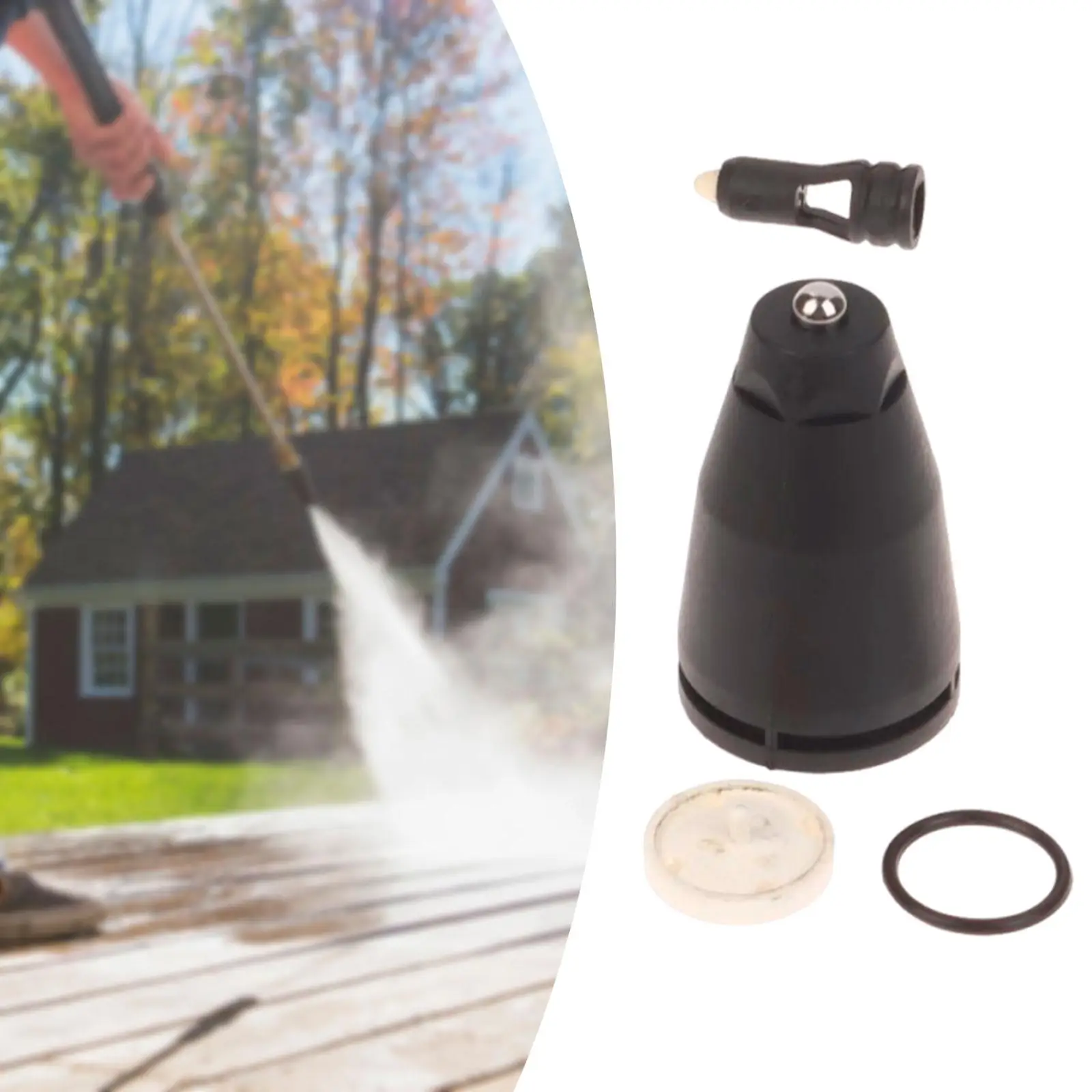 

Head Spray Nozzle Accessories for Pressure Washer Lightweight Easily Install