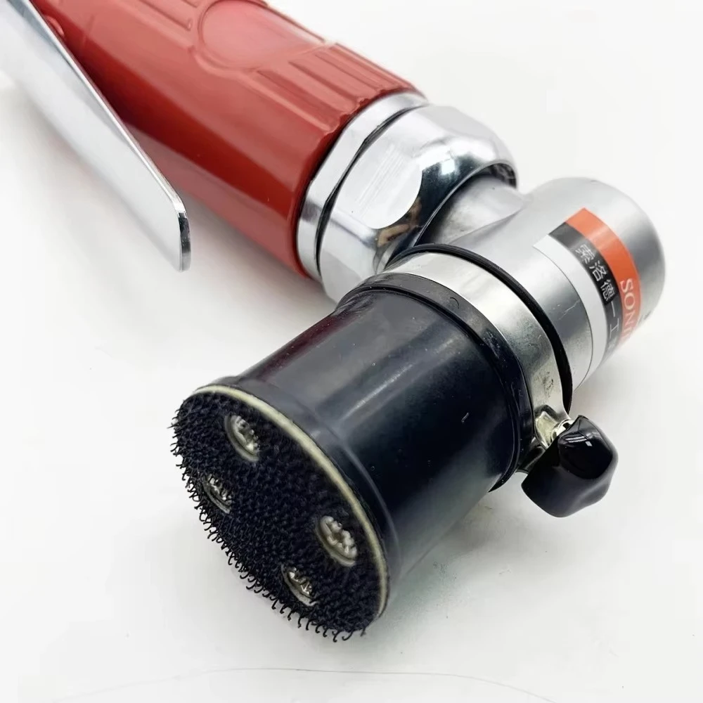 High Quality 1.2-Inch Orbital Sander 90-Degree Point Polisher Pneumatic Polishing Tool Right Angle Grip Variable Speed