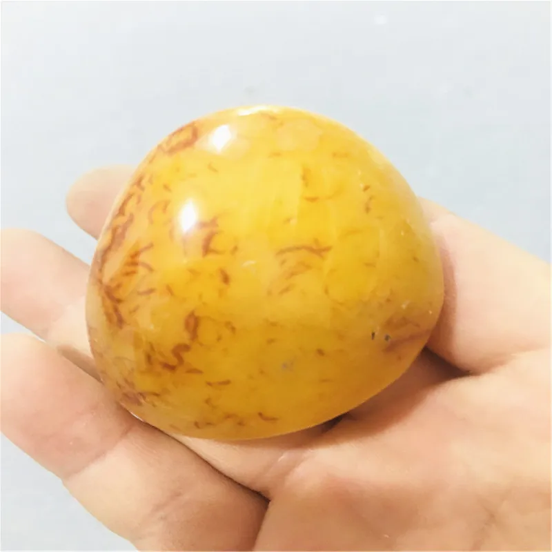natural crystal agate portable handle for hand-holding