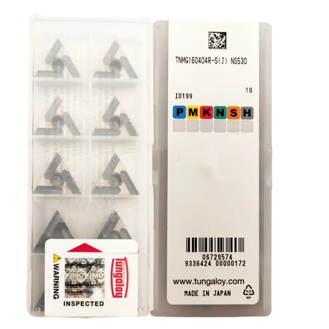 Tungaloy TNMG160402 TNMG160404 TNMG160408 NS530 Cutting Carbide Insert TNMG Inserts