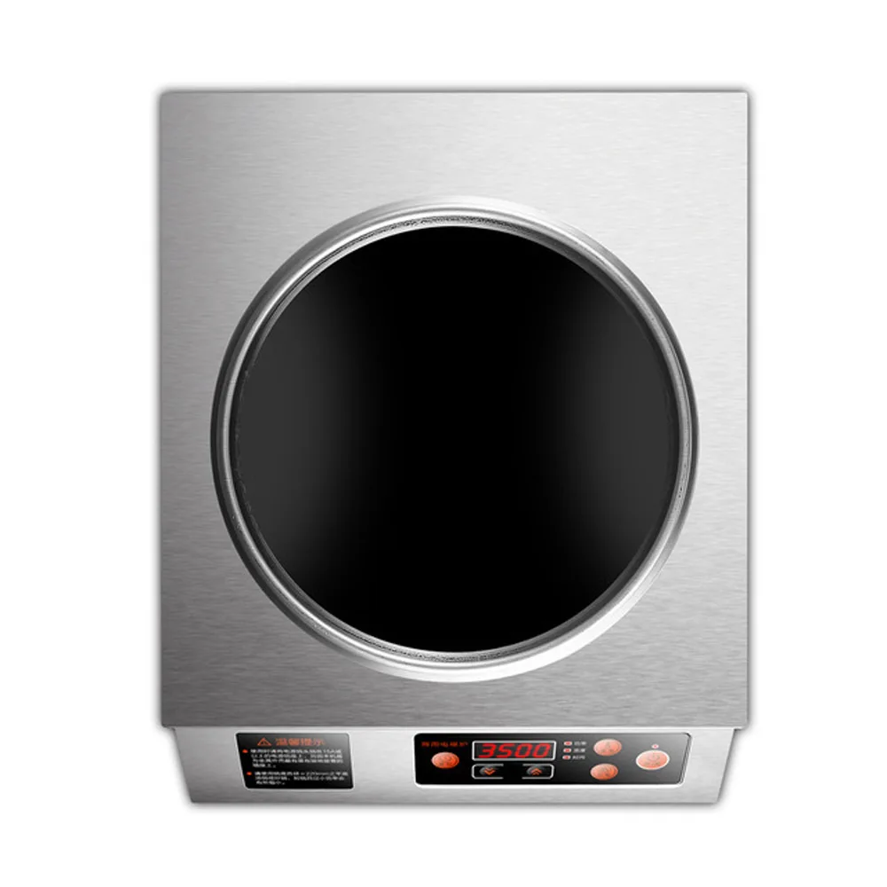 2025 جديد 3500 واط التعريفي طباخ الموقد التجاري المنزلية الفولاذ المقاوم للصدأ التعريفي موقد الطبخ المطبخ ماكينة طهي