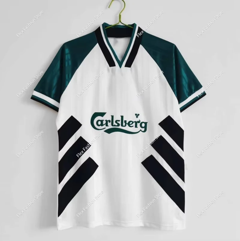 Retro Summer Classic 1993-95 Liverpo Home Match Dress 3D Printed T-shirt Comfortable Quick Drying Fabric Breathable Sports Top