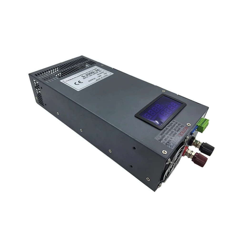 1500W 60V 25A Switching Power Supply With LED Display  Adjust   le Voltage and Current SMPS S-1500-60 CC CV