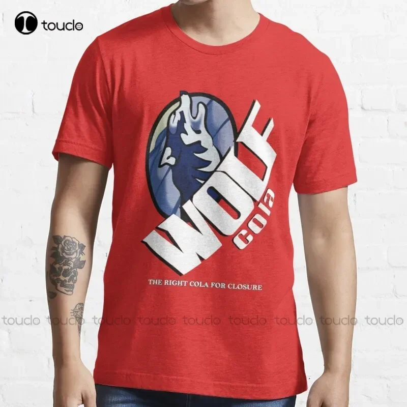 New Wolf Cola - The Right Cola For Closure T-Shirt Mens T Shirt Cotton Tee Shirt S-6Xl
