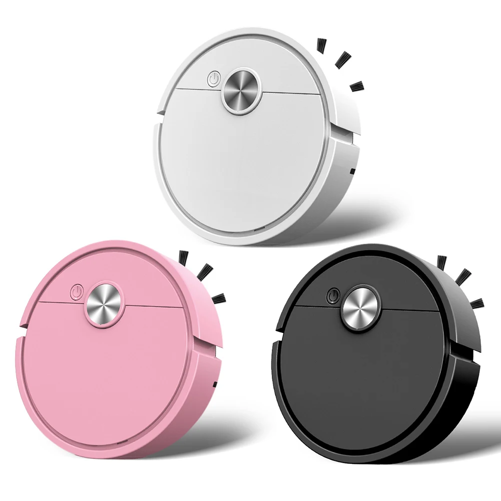 3 in 1 Sweeping Robot Rechargeable Robot Vacuum Vacuum Mop Robot Compact Cleaning Machine for Pet Hair Stubborn Dirt