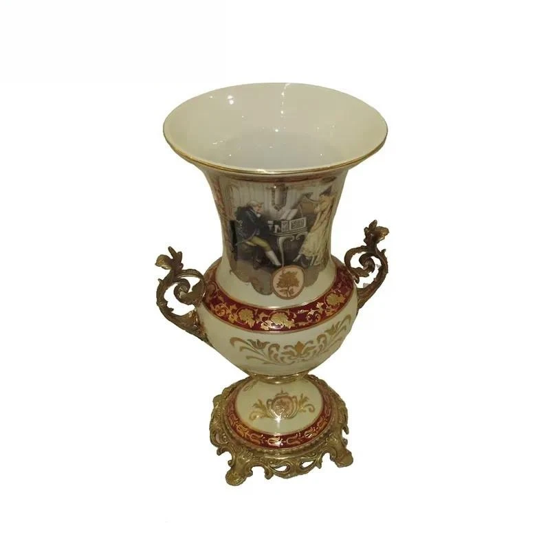 Exquisite marble table lamp, room decoration, dining table furniture, home improvement, accent, modern style