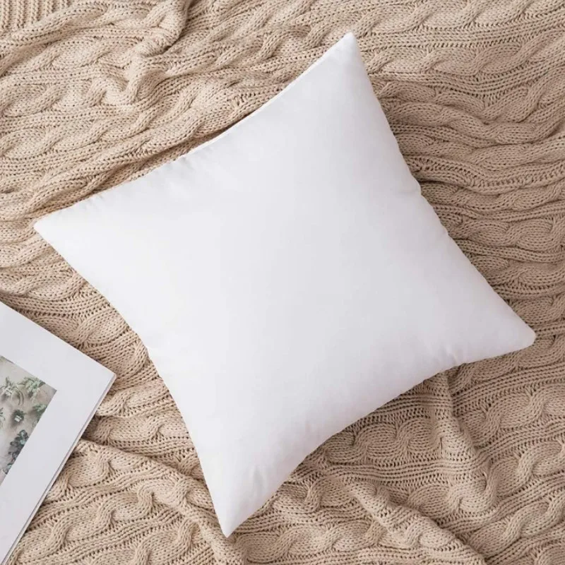 45x45cm 50x50cm 40x120cm 30x50cm White Throw Pillow Insert Cushion Inner Fluffy Plump Stuffer Cushion Core Pad Pillow Insert