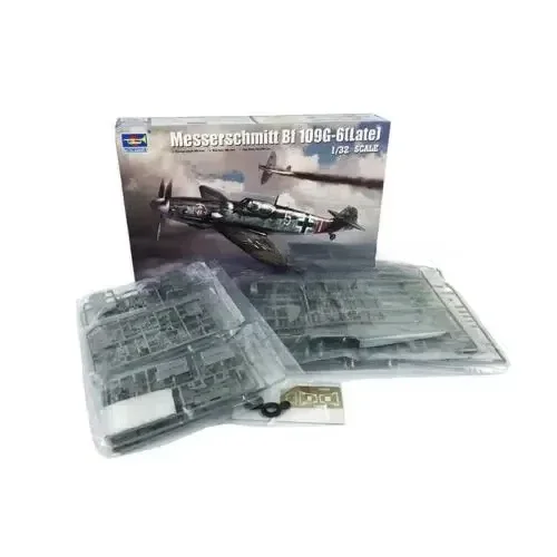 Trumpeter 1/32 02297 Messerschmitt Battle Fighter 109G-6 Kit de modelo final de avión TH05645