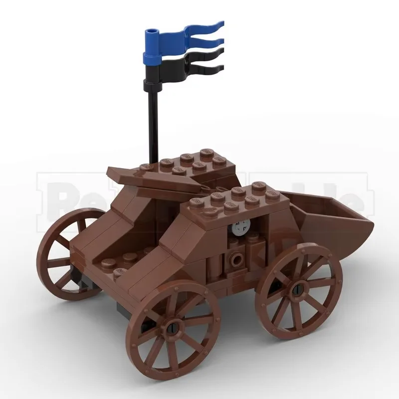 Medieval catapult frame series model - Small particle building block toy assembly set - Suitable for enthusiasts to create uniqu
