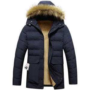 2024 Winter 8xl Outdoor Parkas Neue heiße Männer verdicken Velo -Baumwollpolster -Herrenjacke Dwaterfestes Wasser mit Kapuzenhaube Parka Parka Casaco 4 Hauptverkäufe des Einkommens - №1
