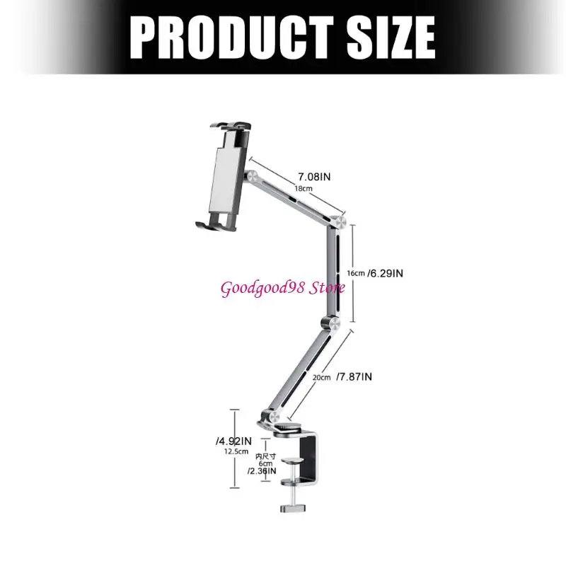 

Portable Foldable Tablets Stand With Flexible Heights And For Easy Viewing