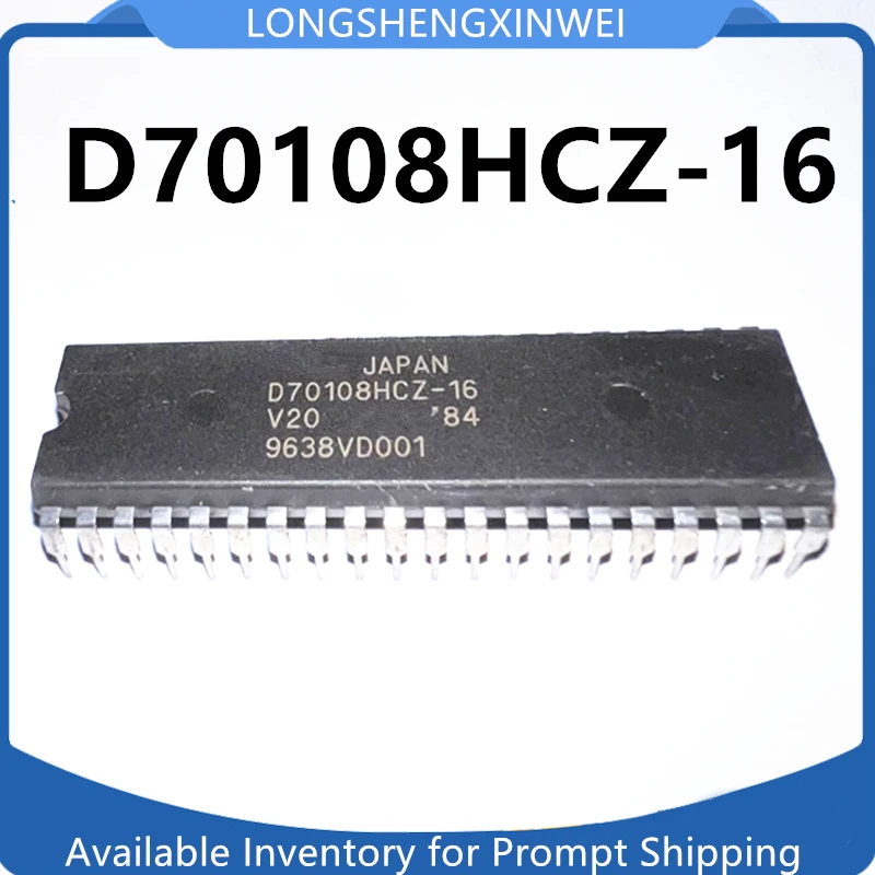 1PCS New Original D70108HCZ-16 D70108HCZ-10 70108HCZ DIP40 Microprocessor Controller