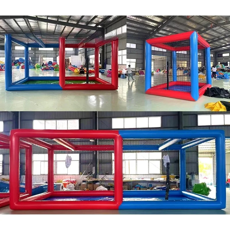 

Inflatable drone football field competitive frame flying competition track props