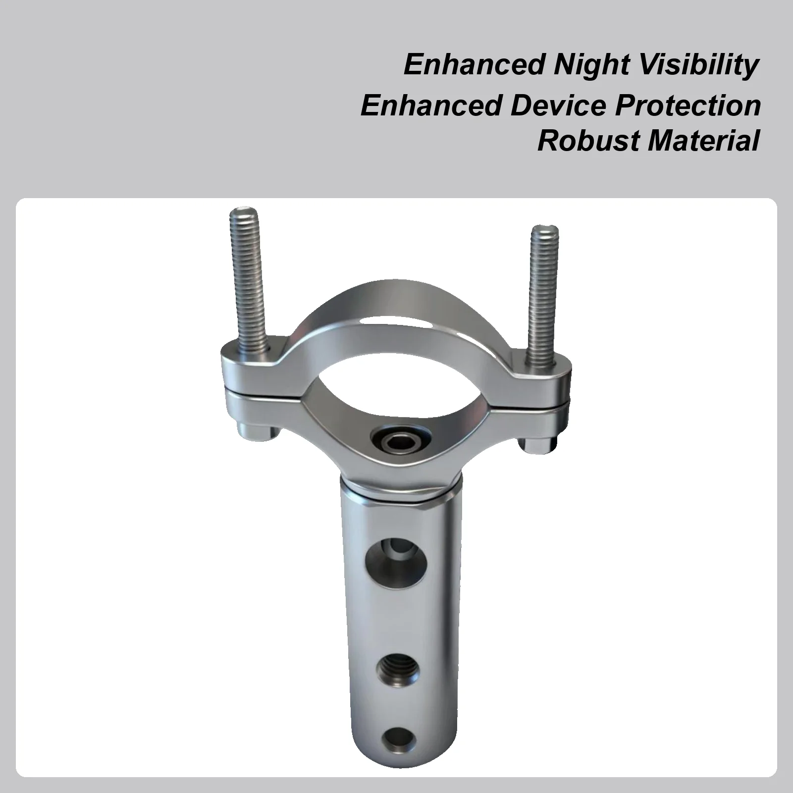 

Кронштейн для фар мотоцикла, держатель из алюминиевого сплава, удлинитель зеркала заднего вида, держатель для езды на скутере, поездки на работу