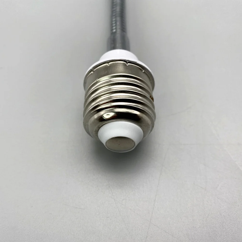 

2pcs E27 Lamp Holder Flexible Bulb Socket Converter Extension Adapter For Table Lamp Wall Spotlight Desk Light Lighting