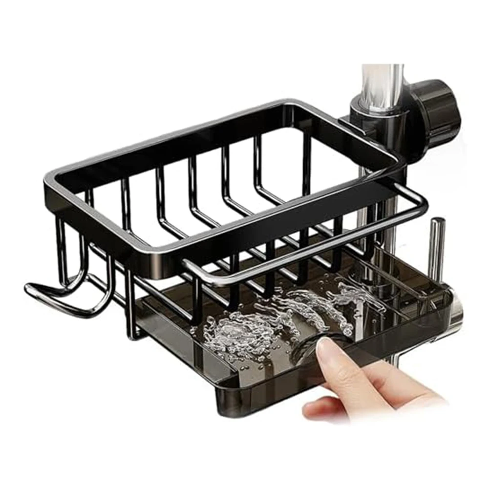 Firm Package Content Kitchen Sink Faucet Organizer Convenient Stylish Convenient Drying Faster Larger Capacity
