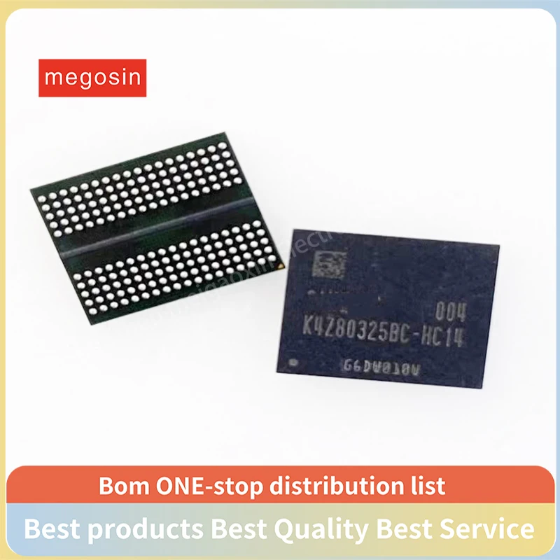 1PCS/LOT  K4Z80325BC-HC14 K4Z80325BC 4Z80325 8G Each video memory chip