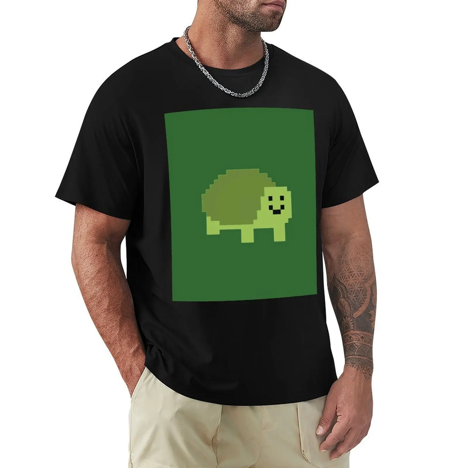 Unturned Turtle T-Shirt Work Style Casual T-Shirt
