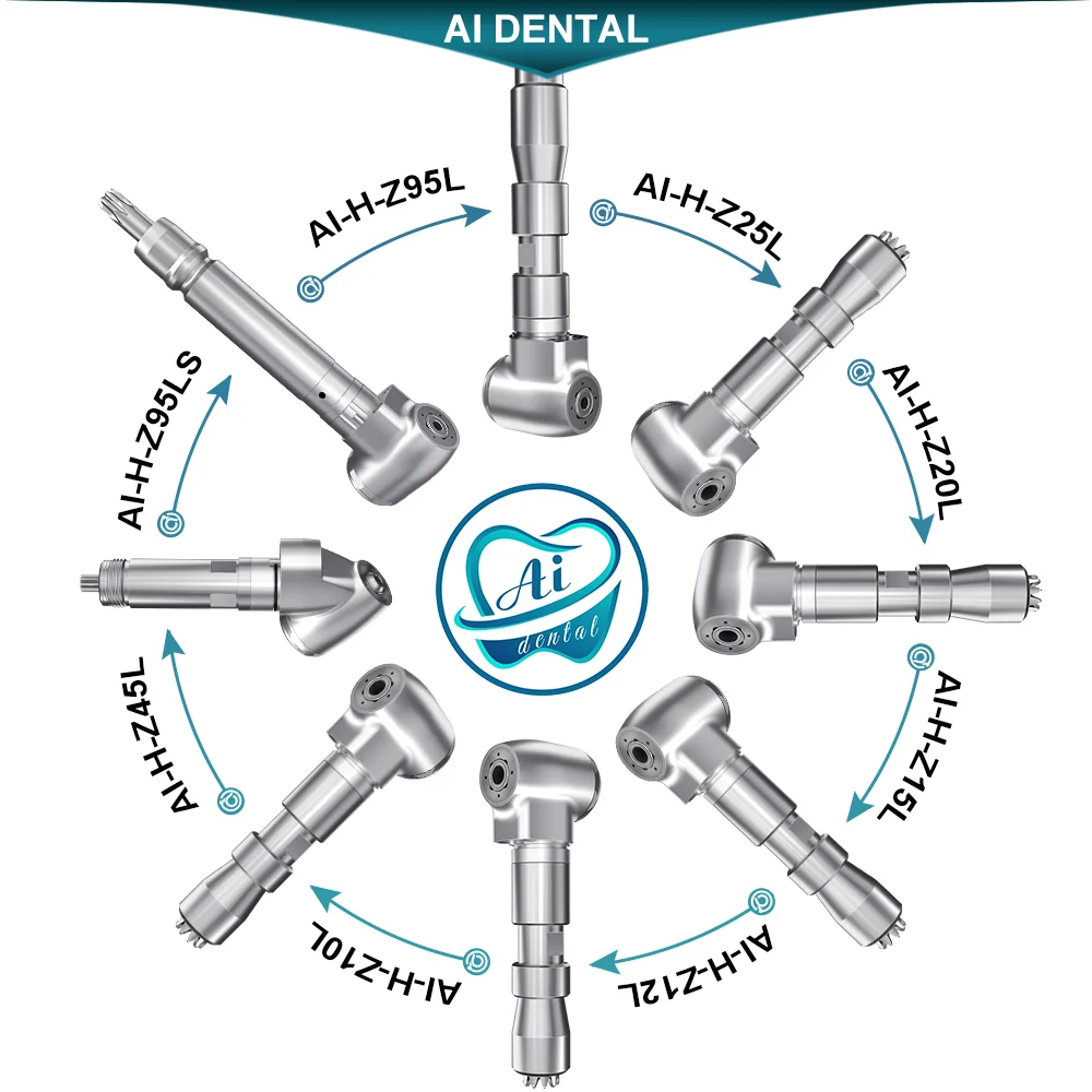 

Dental Contra Angle Handpiece Head Middle Gear Low Speed Spare Parts For AI-X/Z/SG Series Surgical Implant Endodontics Cartridge