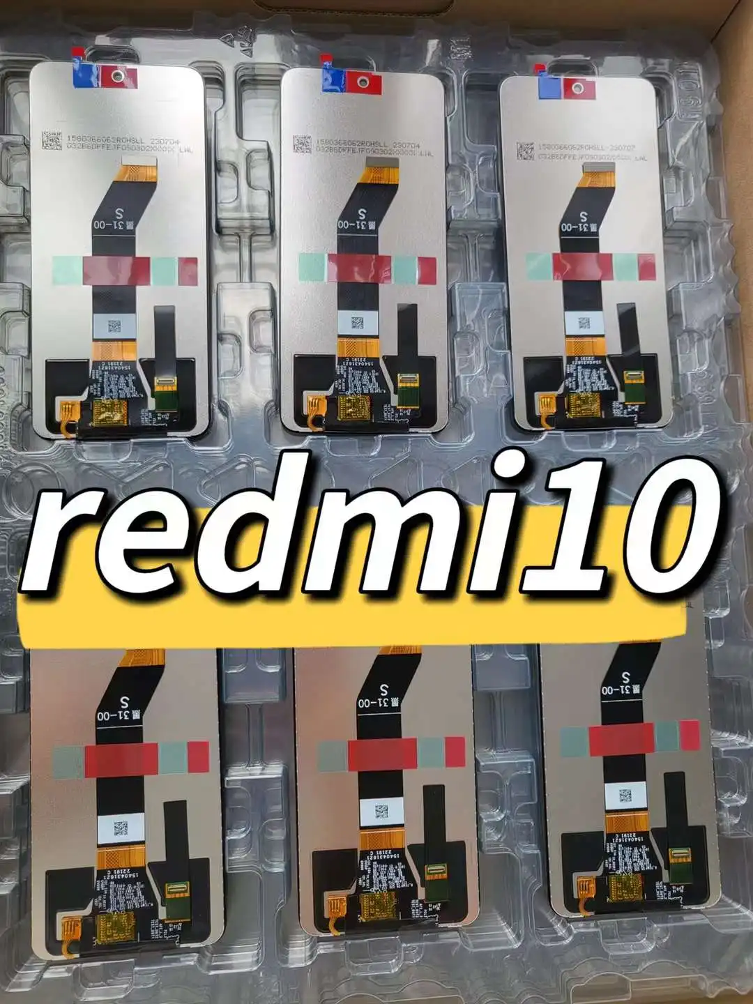 5/10 Pcs New Original General For Redmi 10 / 10 Prime / Note 11 4G LCD Display Touch Screen