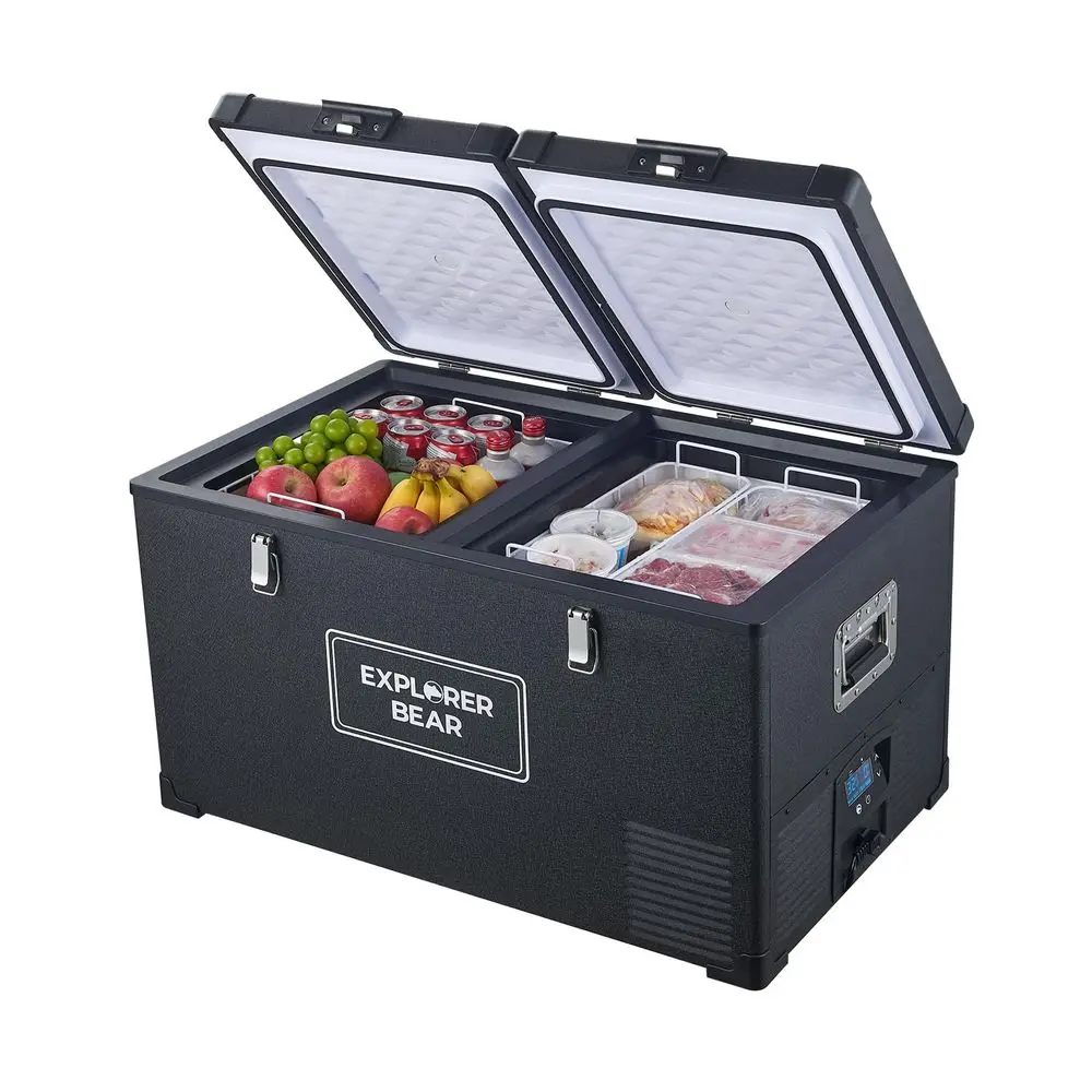 

12 Volt Refrigerator 12V Car Fridge 12 24V DC 110240V AC Portable Freezer Compressor Cooler 050 3Year Warranty for Truck Van RV