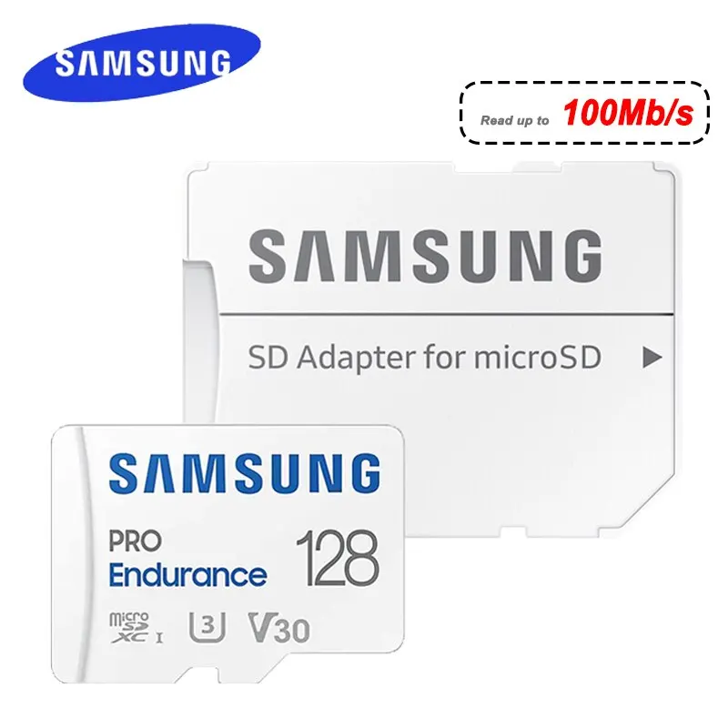 SAMSUNG PRO Endurance Micro SD 64GB Micro SD/TF Card 256gb 128gb Flash Micro Card U3 4K Memory TF Card 128gb Micro SD For Phone