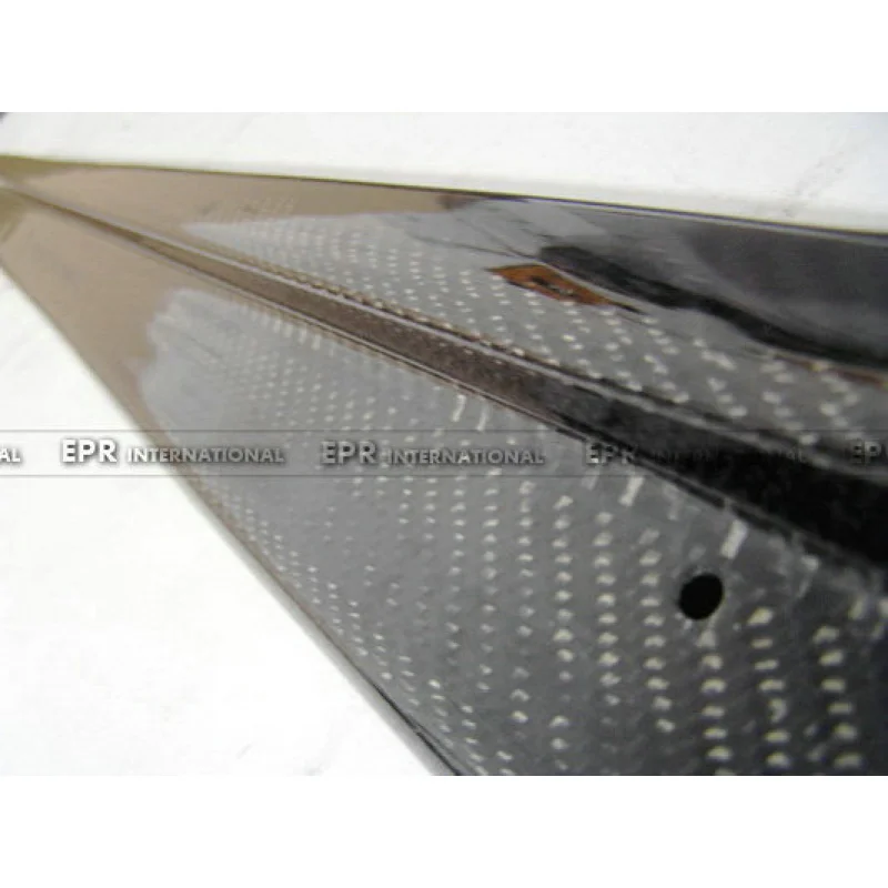 SAAR لألواح عتبة الباب الداخلية من ألياف الكربون لنيسان سكايلاين R34 - شرائط ترحيب مضادة للخطوات #4