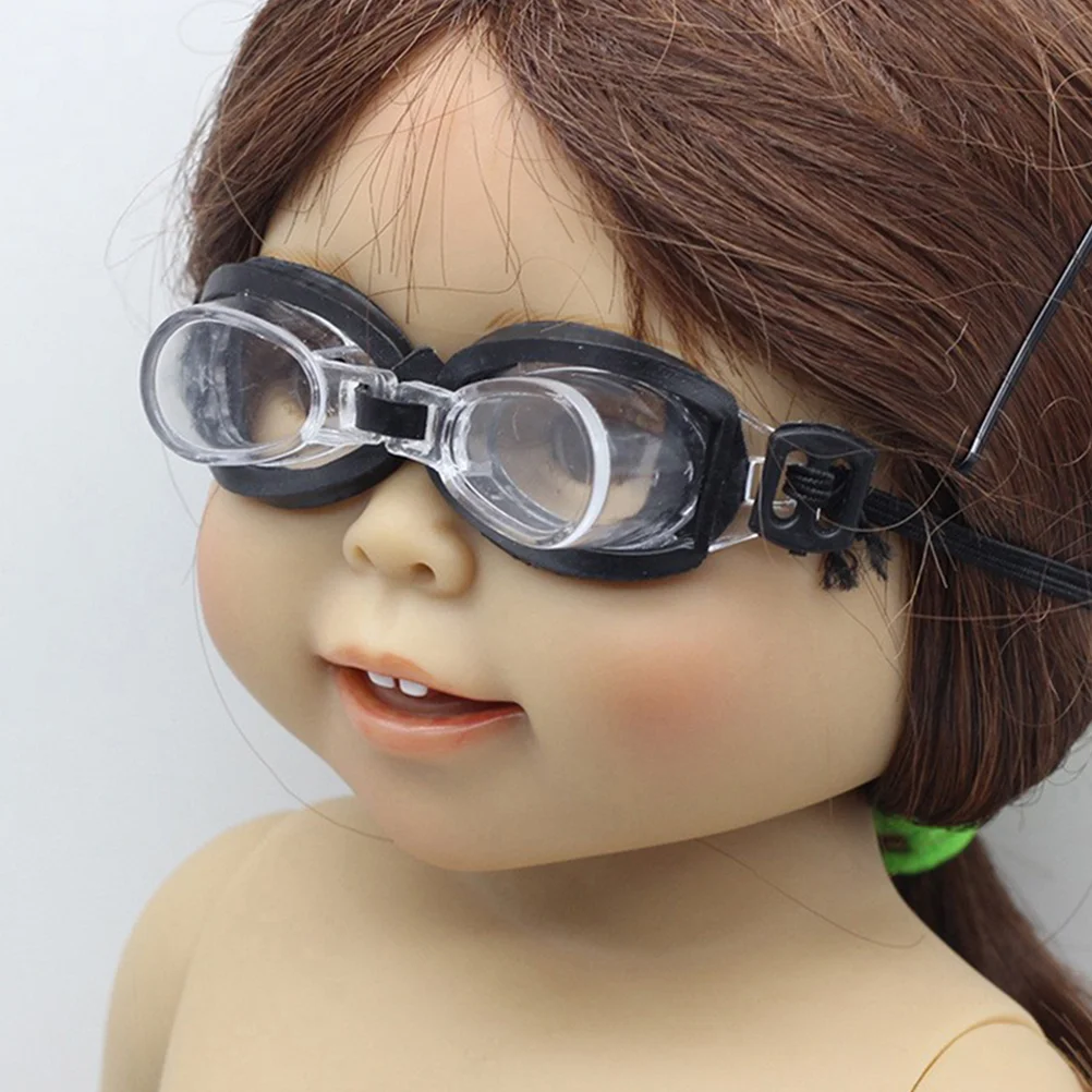 Mini lunettes pour bébé, 6 pièces, accessoires, lunettes légères en plastique à la mode, accessoire idéal pour les projets