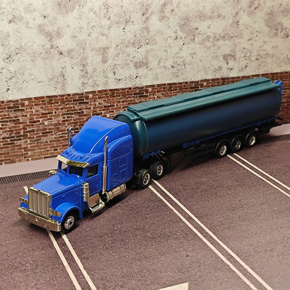 1:87 kenworth  Container Truck Model  rnament renault Truck oil tanker truck