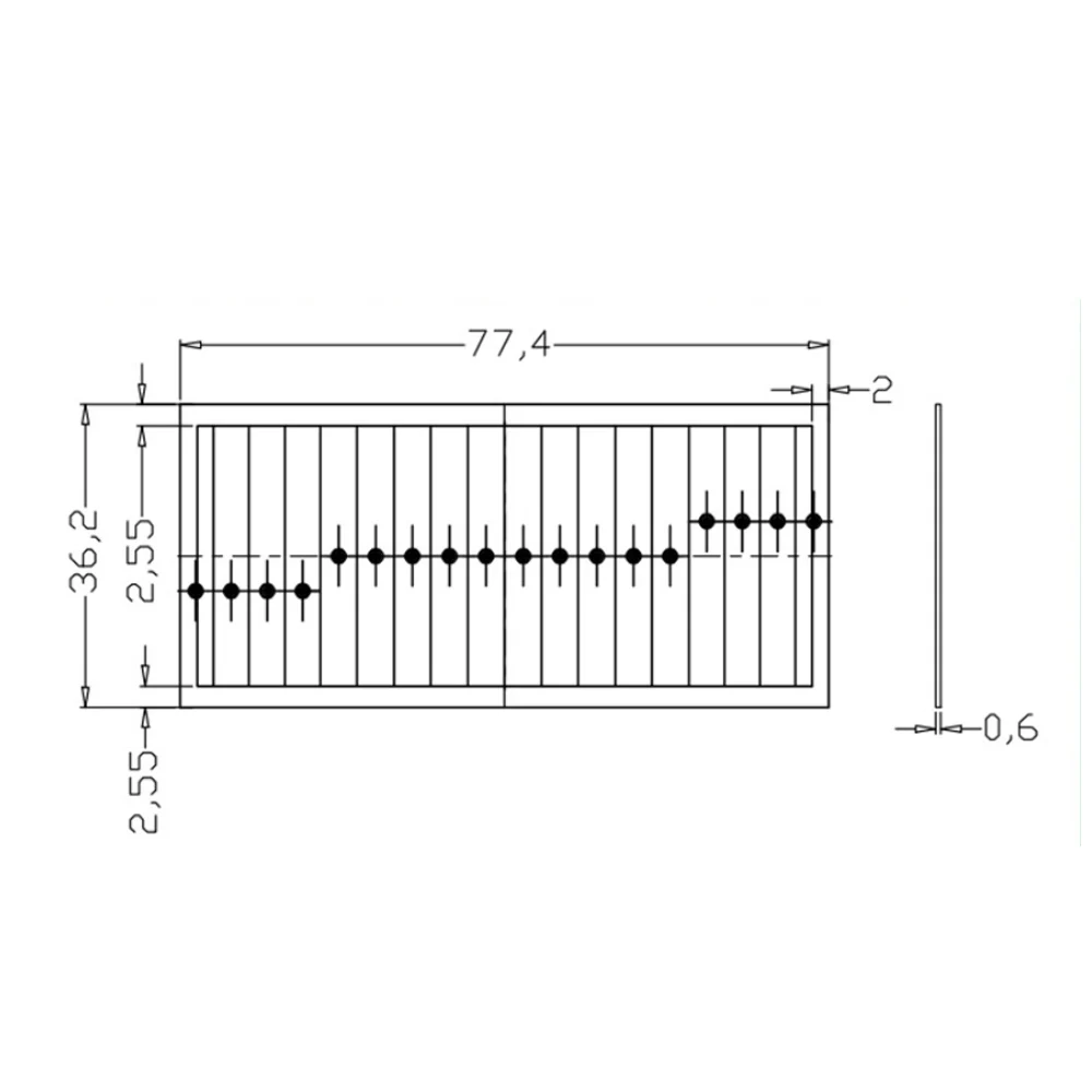 Fresnel lens Infrared induction 150° induction angle 16M distance PIR lens high sensitivity Infrared sensing of human body