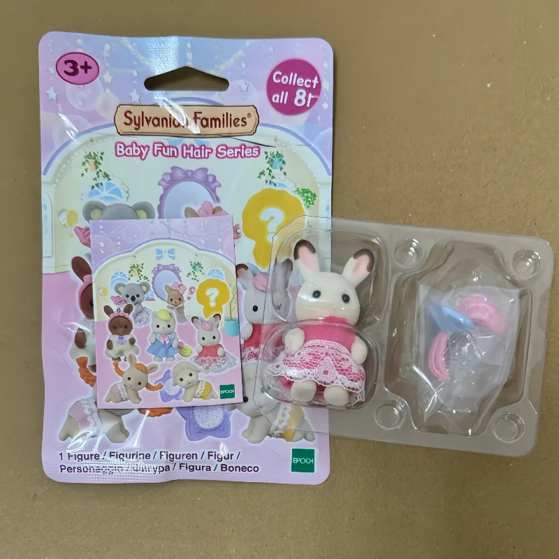 Sylvanian Families Forest Rabbit Grove Familie Poppenhuis Kappersfeest Bruin Konijn Liefde Katoenen Muis Massaal Pop Geschenken