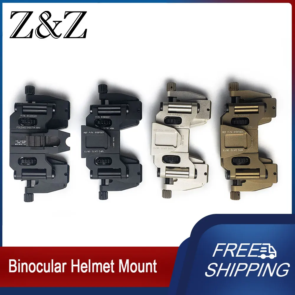 

Dual Binocular Bridge Bracket For PVS14 Night Vision Goggles NVG Dovetail Helmet Mount For L4 G24 Mounting Helmet Fast mount