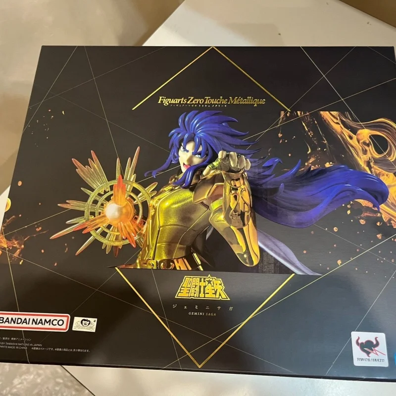 【Novo Estoque】 Bandai Figuarts Zero FZ TM Saint Seiya Gemini Saga Figura Colecionável Brinquedo Presente