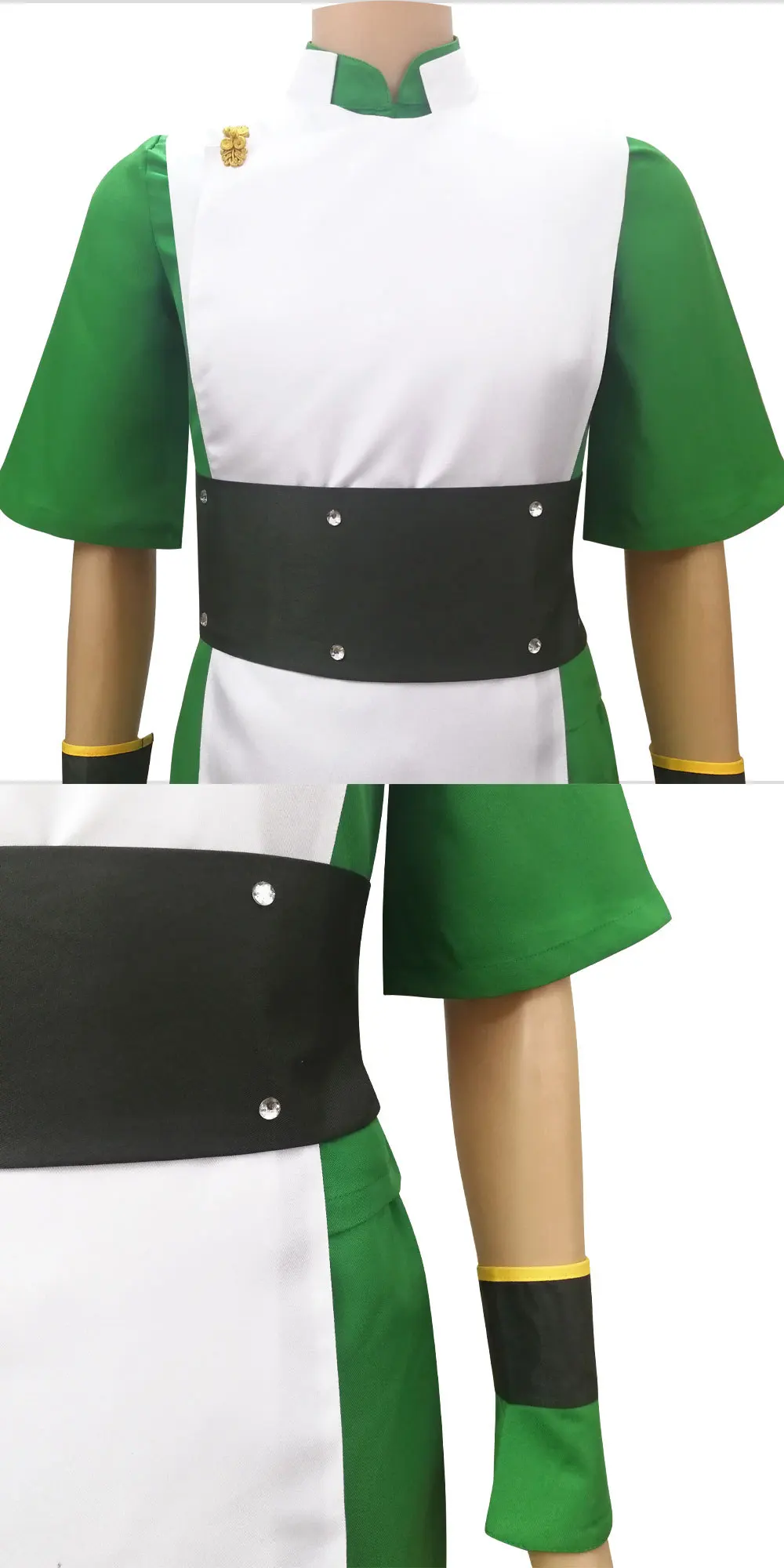 

Carnival Anime Avatar The Last Airbender Toph Beifong Cosplay Costume Pants Top Suit Halloween Role Play Uniform Performance Set