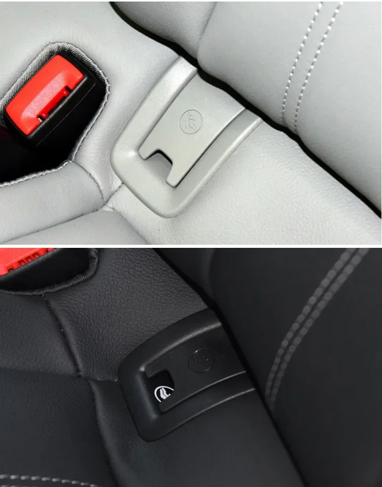 Suitable for Audi A4L A6L Rear Child Seat Upper Cover Buckle Fixed Cover Isofix Cover