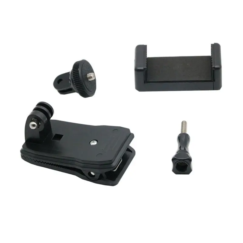 Sports Camera Backpack Clip Camera Mobile Phone Chest Fixed Rotation Multifunction