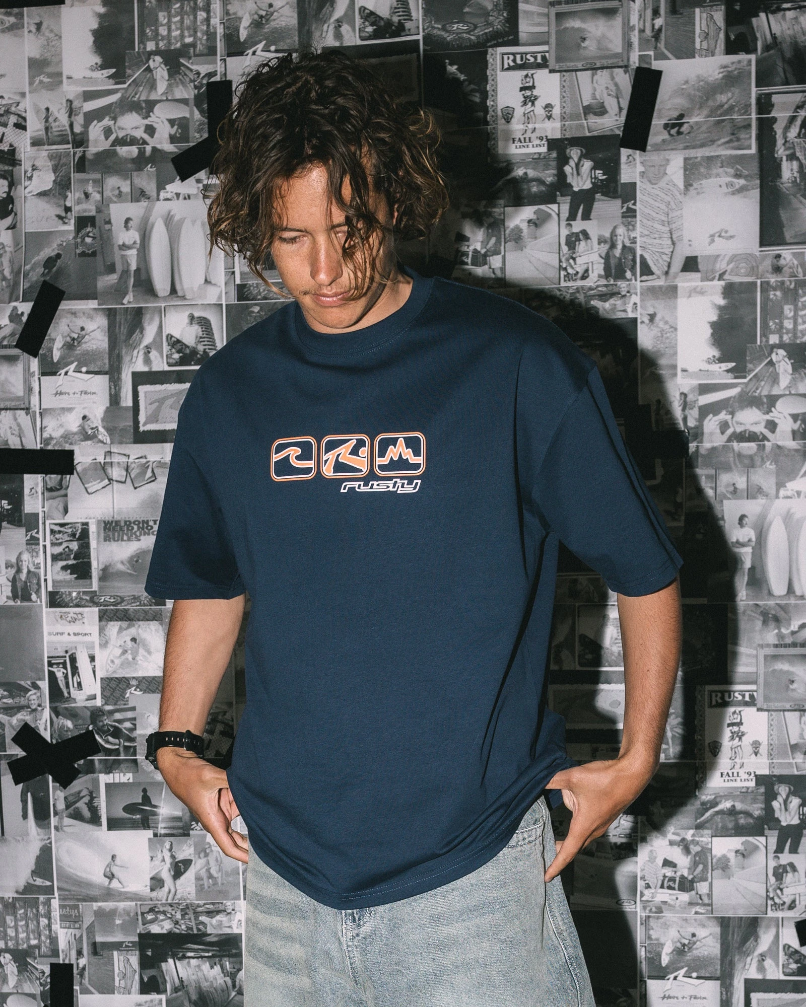 Streetwear Outdoor Brand - تي شيرت رياضي عصري للرياضات الخارجية