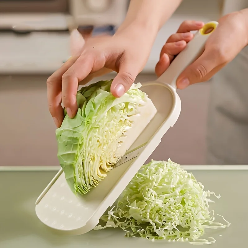 Cabbage Grater, Onions Cucumbers Potatoes Cabbage Scraping for Salad Cutting, Ultra-fine Slicing and Shredding Tool Kitchen Tool
