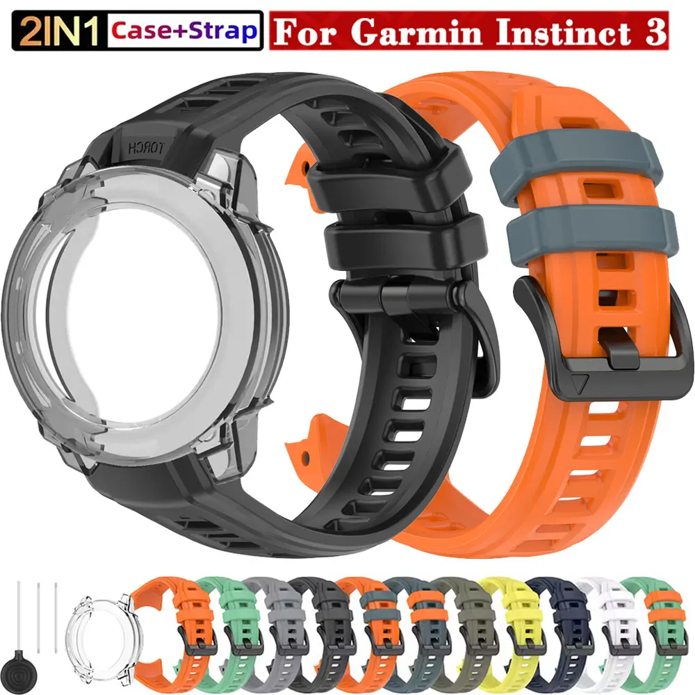 capa-transparente-alcas-para-garmin-instinct-3-amoled-50mm-faixas-de-silicone-oficiais-capa-vazada-para-garmin-instinct-3-amoled-45mm