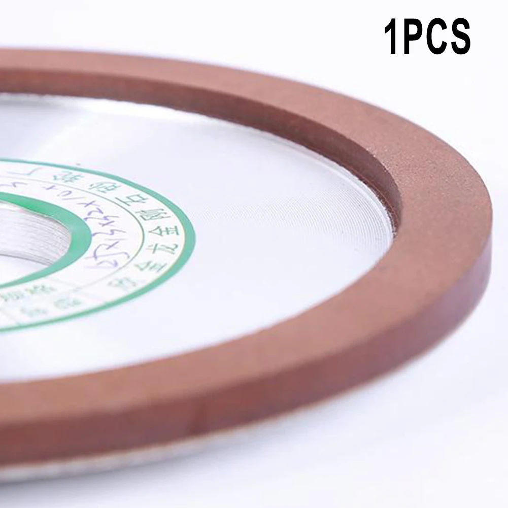 

Brand New Practical Grinding Wheel Carbide Saw Blade Resin Grinding Wheel High Hardness 150 Mesh 80*12*16*8mm 80g