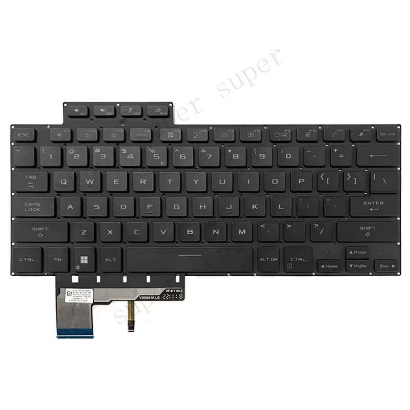 S+   US Layout for ASUS ROG Zephyrus GU604V GU60Z GU604VZ GU604VY GU604VI GU604 2023 Laptop Keyboard
