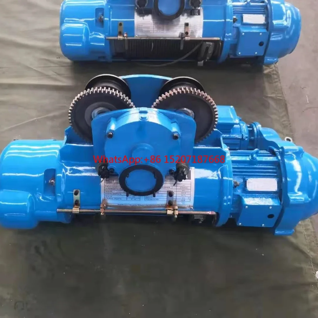 

CD1 Type 1Ton 18M Electric Hoist Price Single Beam Girder Travelling Motorized Trolley Monorail Rope Lifting Hoist